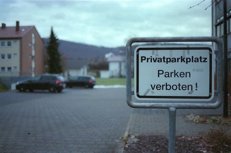 Parken verboten