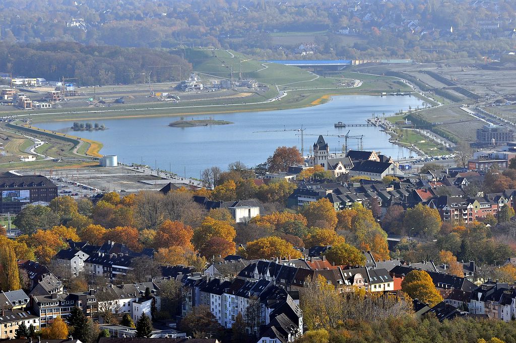 Phoenixsee Luftbild