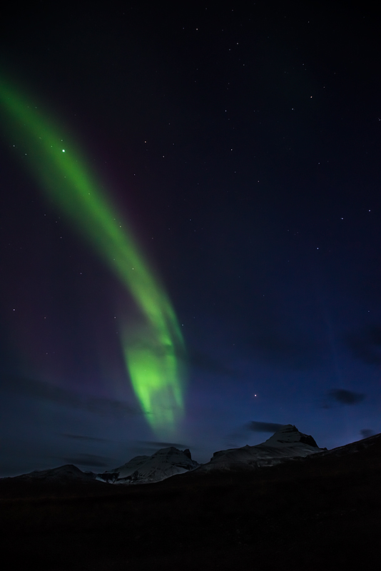Polarlicht Dyrfjöll 1