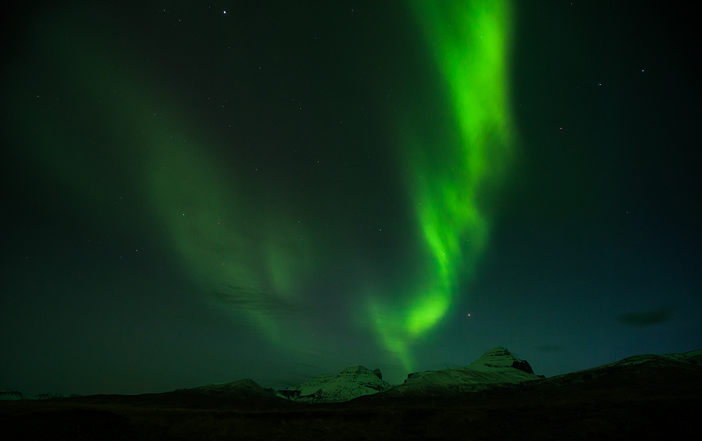 Polarlicht Dyrfjöll 2