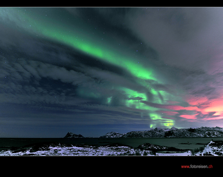 Polarlicht in Nordnorwegen