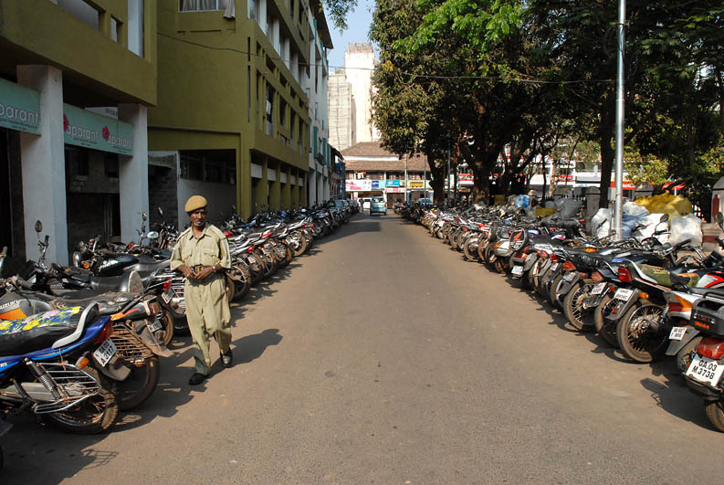 Policeman in Panaji (Goa)