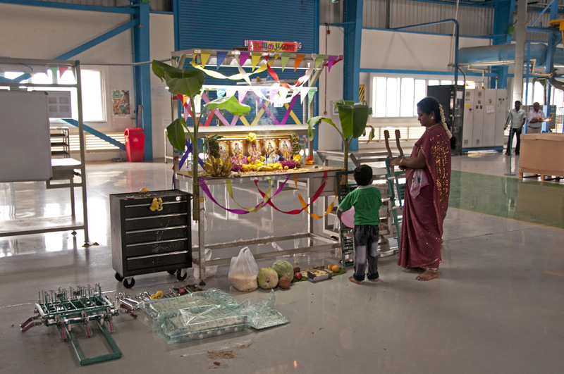 Pooja Altar im Plating Workshop