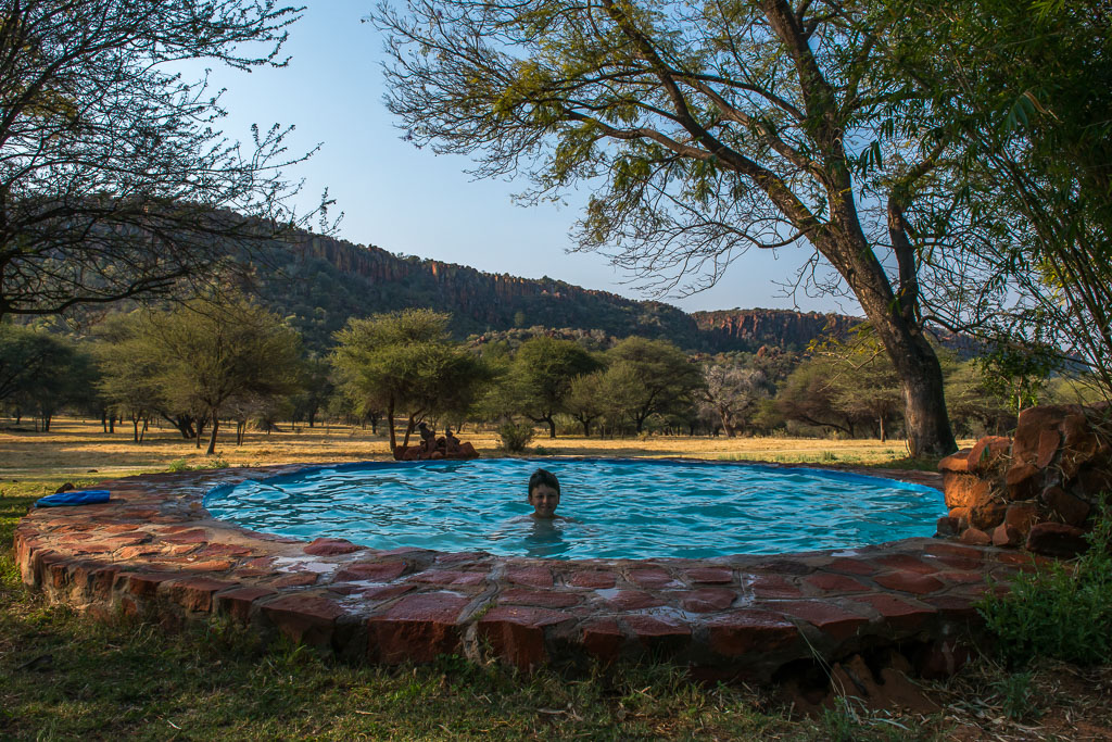 Pool am Waterberg