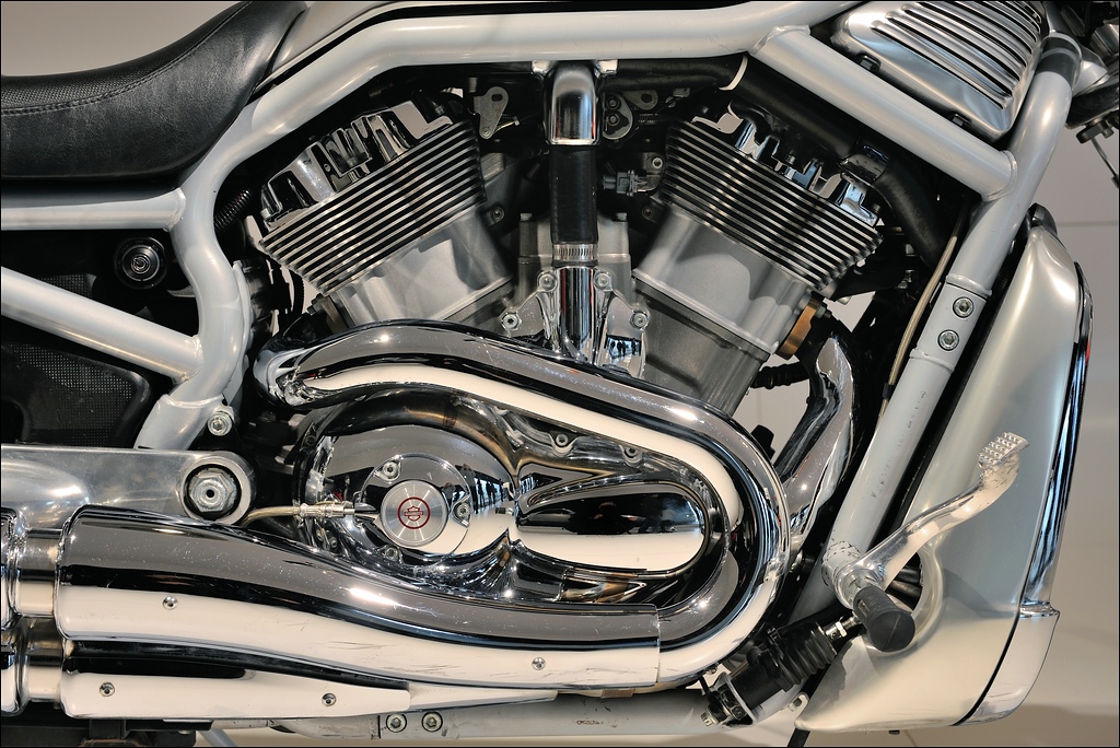 Porsche Museum, Stuttgart - 30.12.2011 - Harley Motor