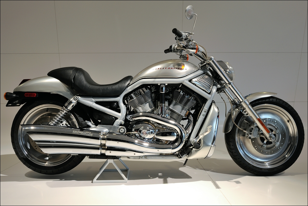 Porsche Museum, Stuttgart - 30.12.2011 - Harley