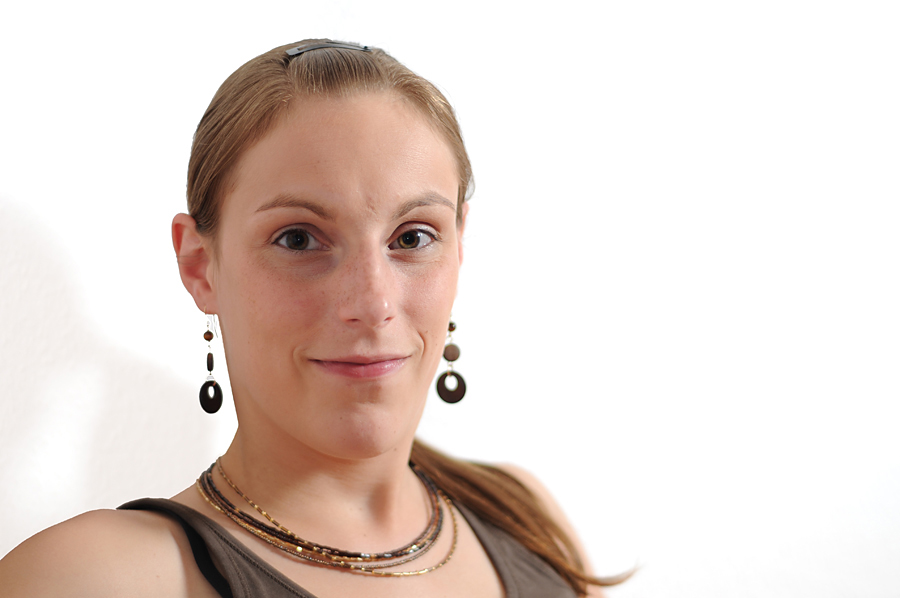 Portrait zu Hause mit Metz AF48