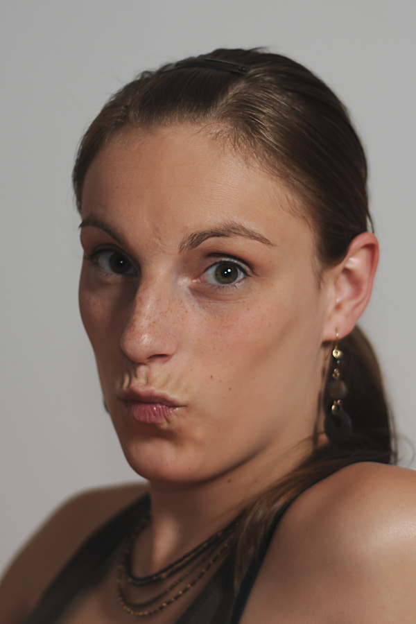 Portrait zu Hause mit Metz AF48