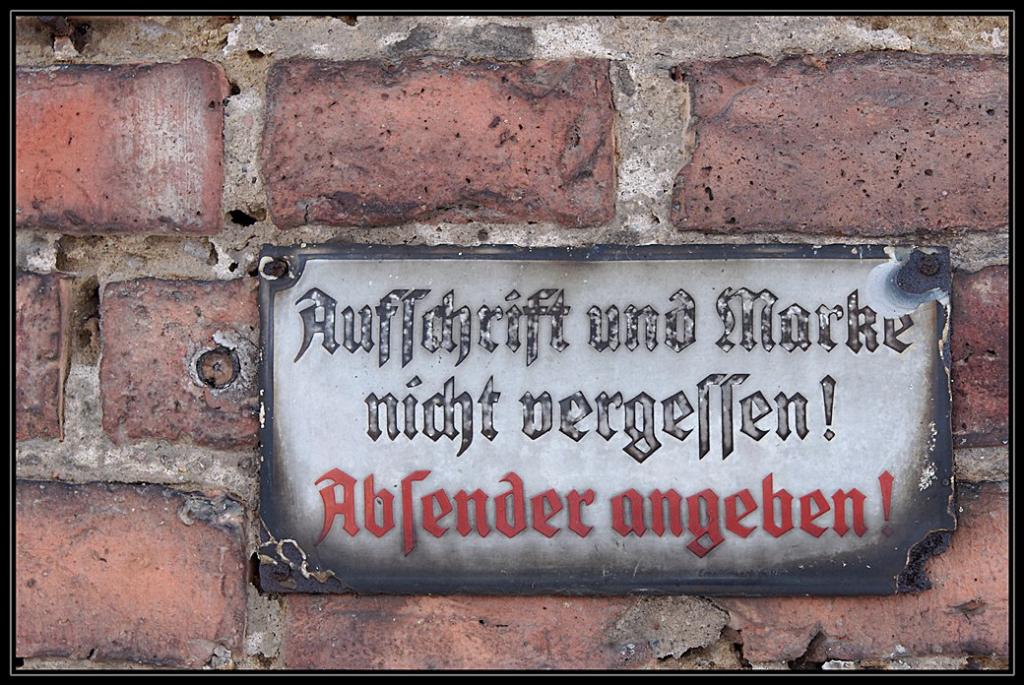 Postschild