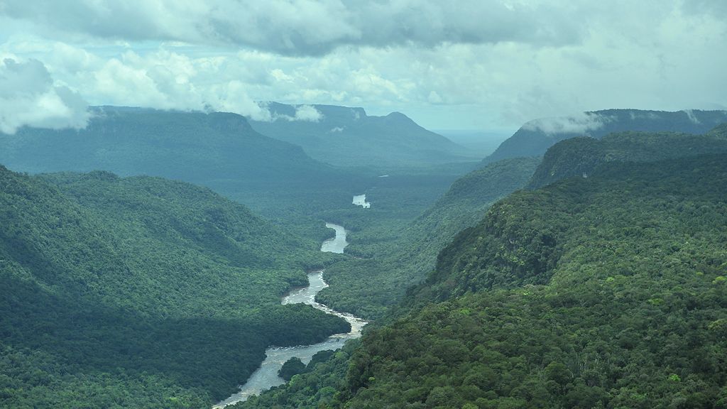 Potaro River 
in der Nähe vom Kaiteur Wasserfall
9799