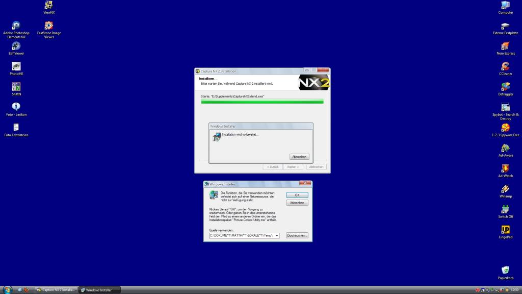 Probleme mit CNX2 Installation 2