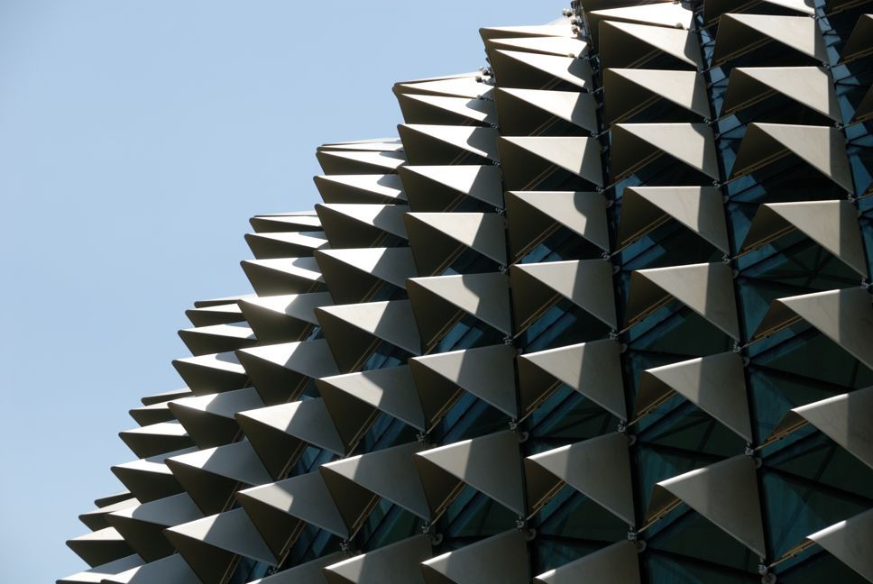 "Esplanades on the bay", ein Kulturzentrum in Singapur