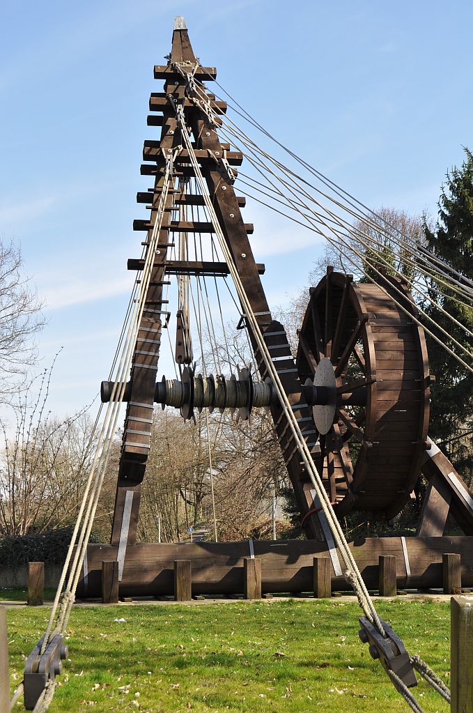 römischer Schwerlastkran