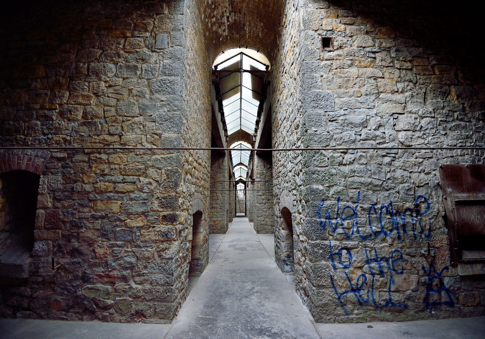 Rüdersdorf, Schachtofenbatterie Kathedrale des Kalk