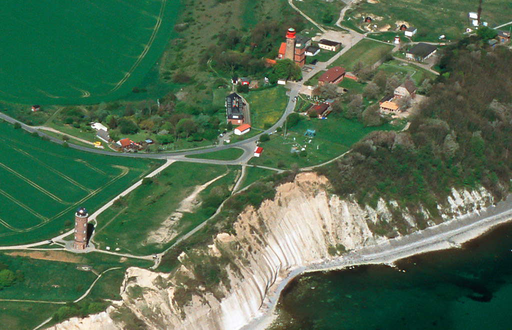 Rügen von oben Ausschnitt