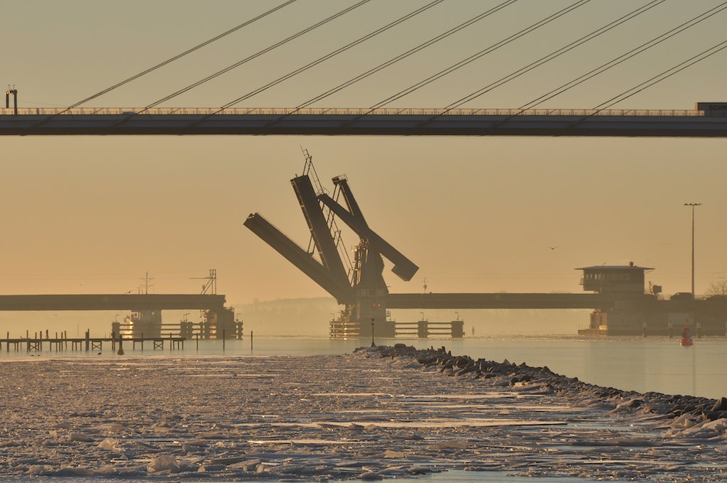 Rügenbrücke und Ziegelgrabenbrücke