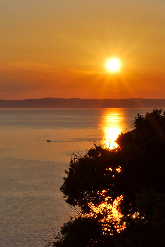Rab Sonnenuntergang
