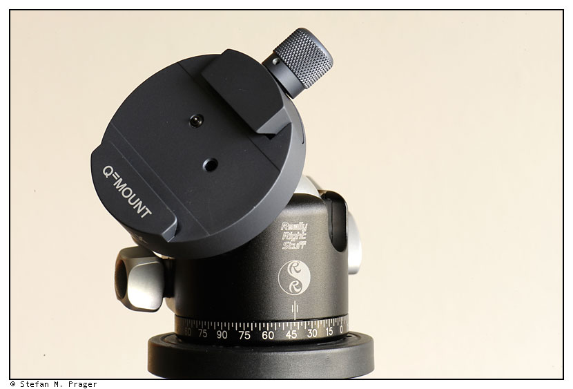 Really Right Stuff BH-40 mit Novoflex Q=mount