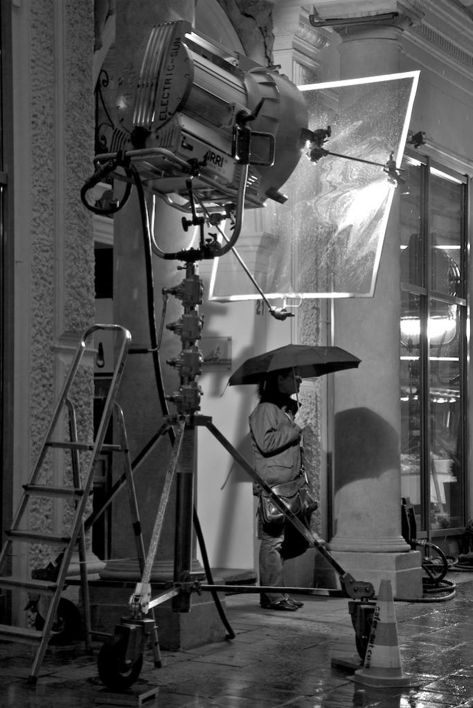 Regen im Film