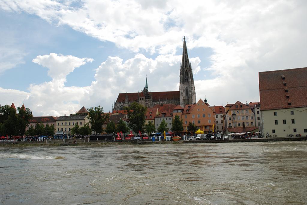 Regensburb bewölkt