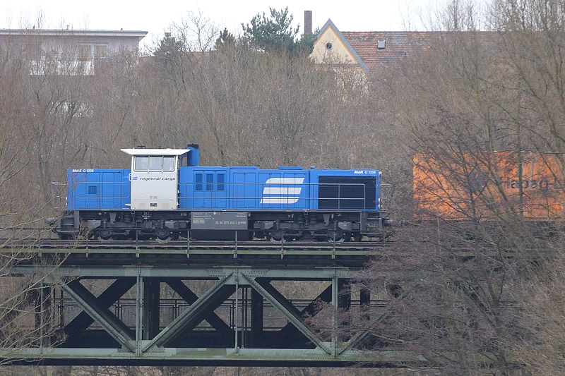 Regental Cargo 
über Brücke Wöhrdersee