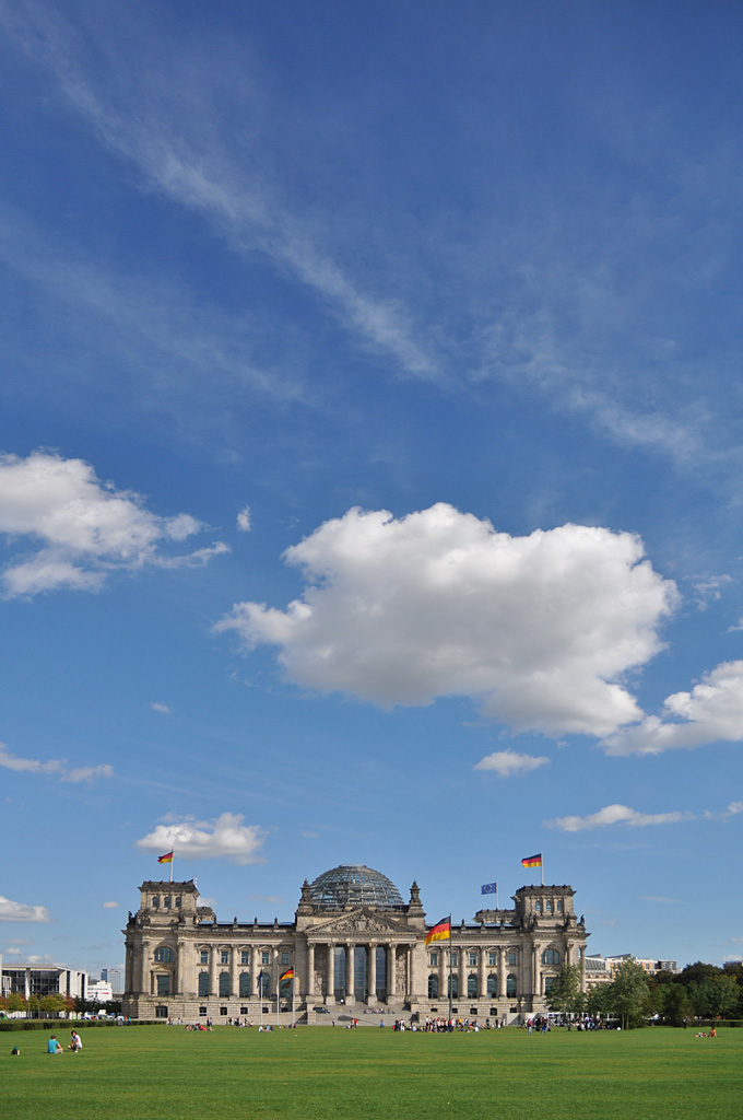 reichstag weiss blau
