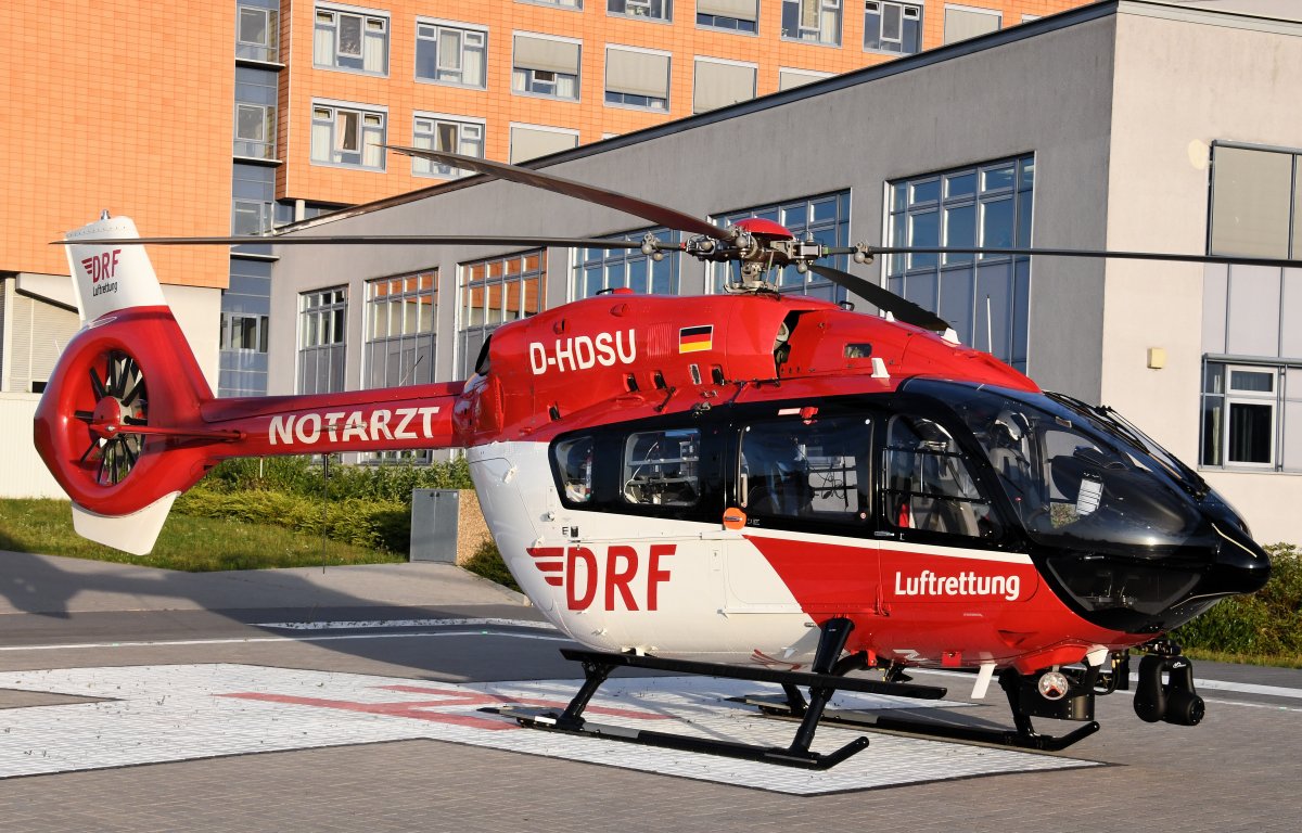 Rettungshubschrauber im Einsatz