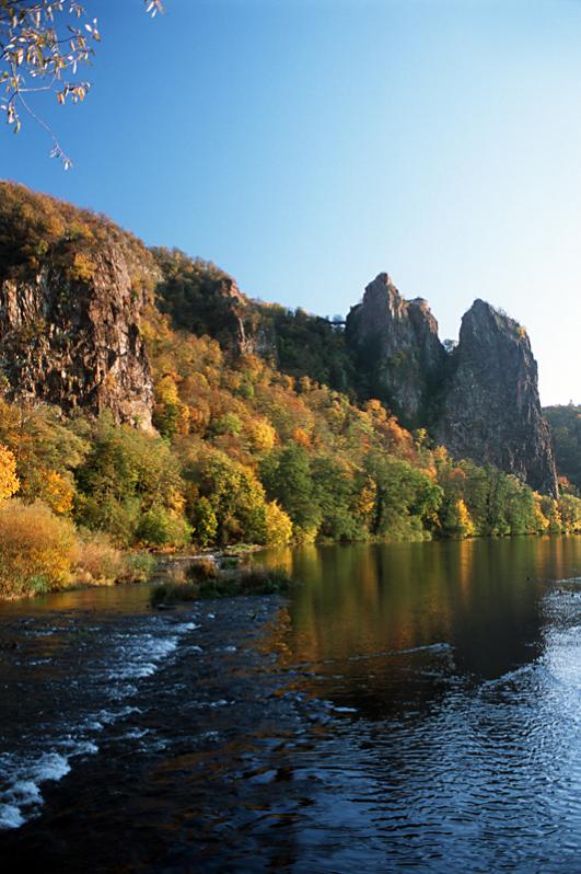 Rheingrafenstein im Herbst HF