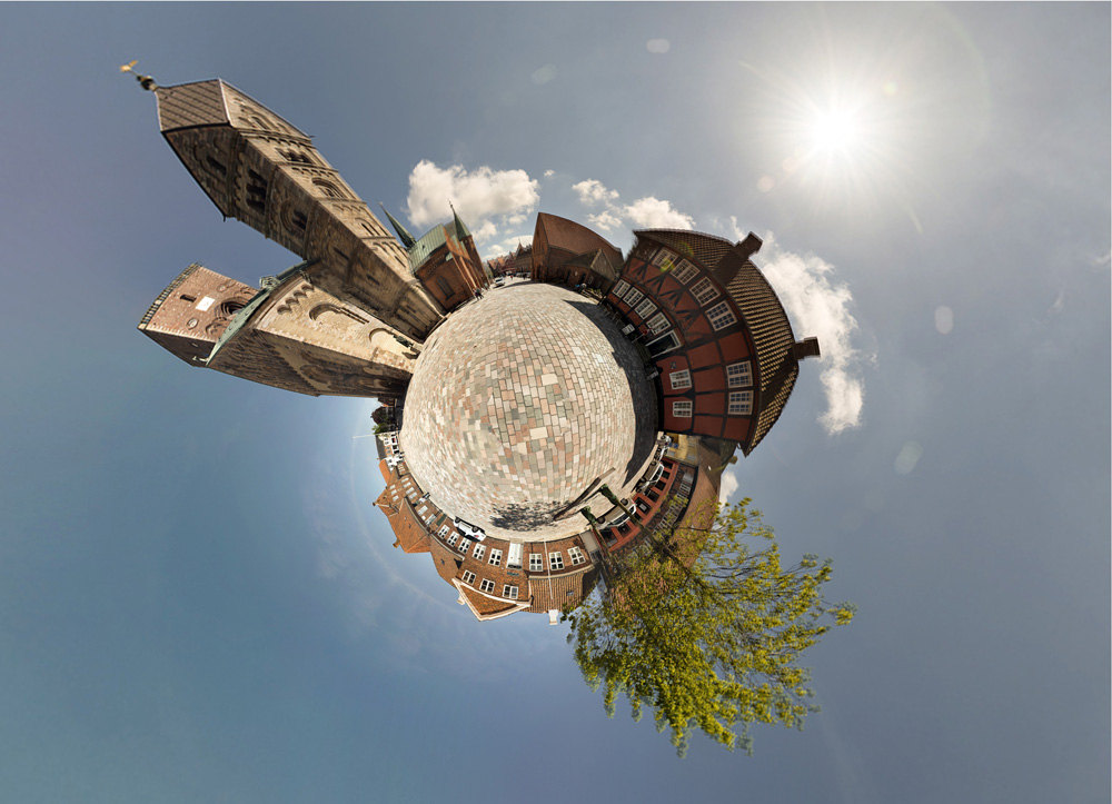 Ribe Markplatz