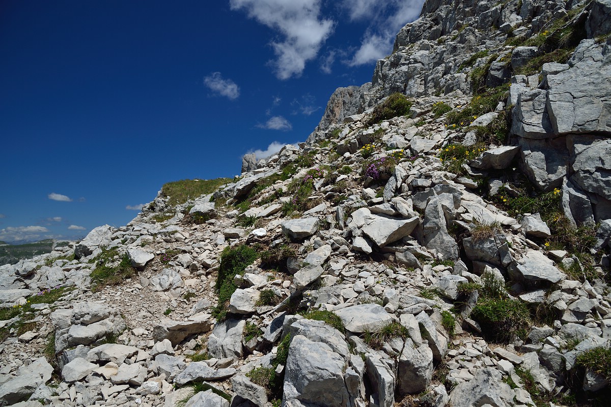 Richtung Santnerpass