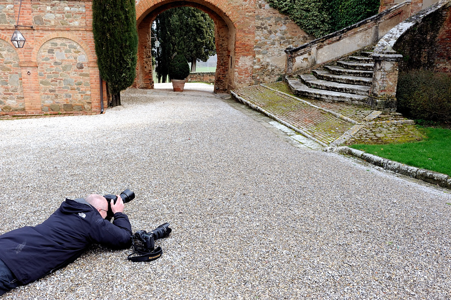 Robert bei der Arbeit