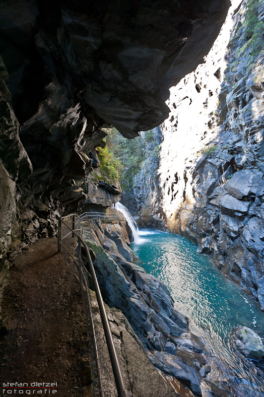 Rofflaschlucht - Kurz vor dem Wasserfall