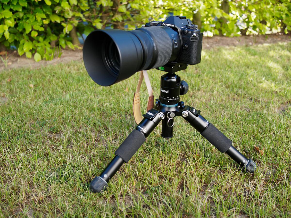 Rollei Kompact Traveler Mini M-1 mit E-M5II und Lumix 100-300