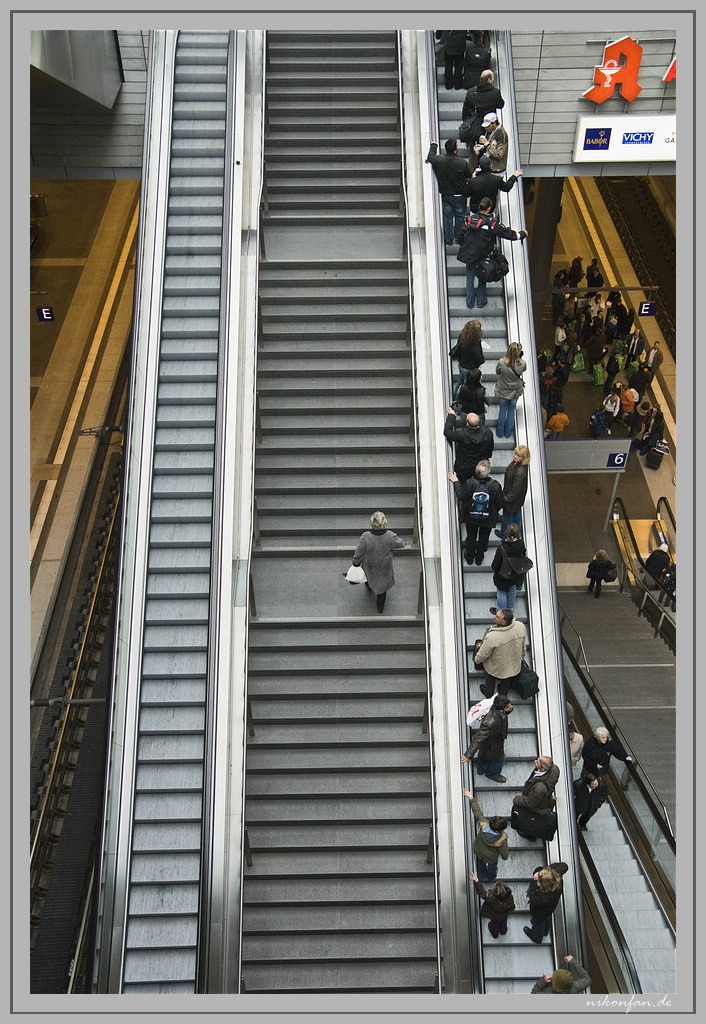 Rolltreppe