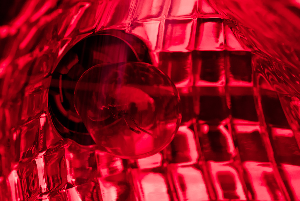 Rot, Heck, Lampe