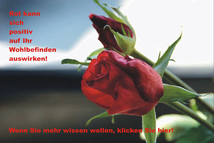rot kann sich positiv