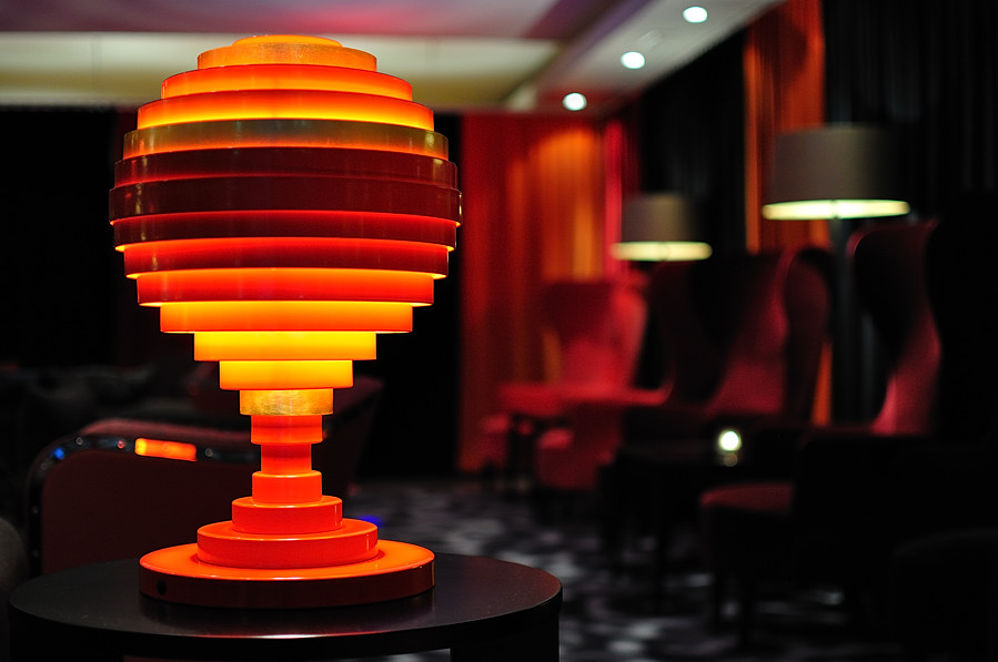 Rote Lampe