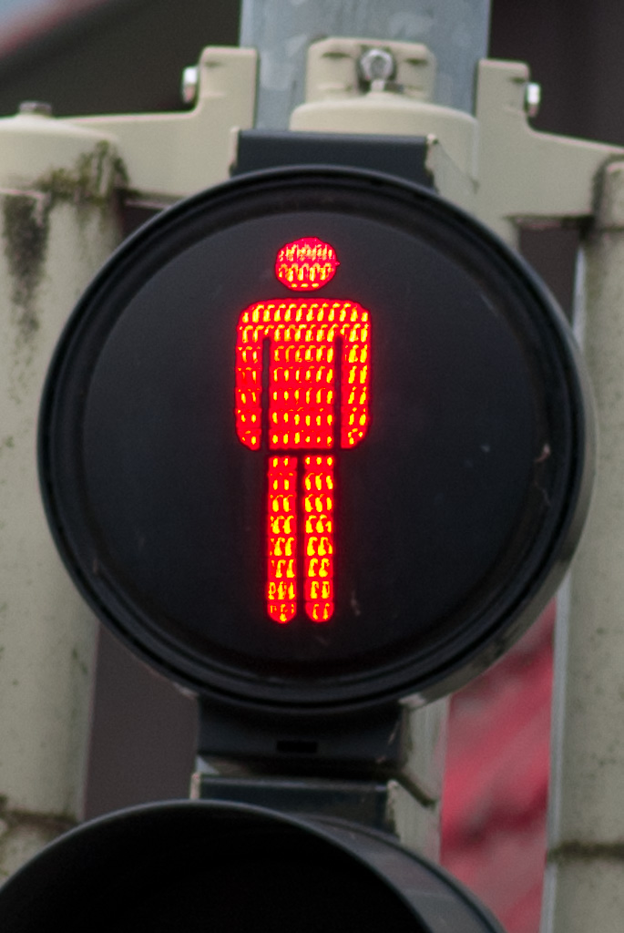 Rotes Ampelmännchen
