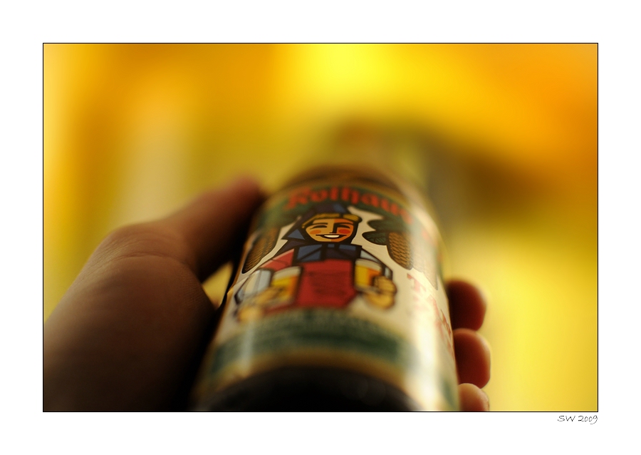 Rothaus.
Liegt auf der Hand ...