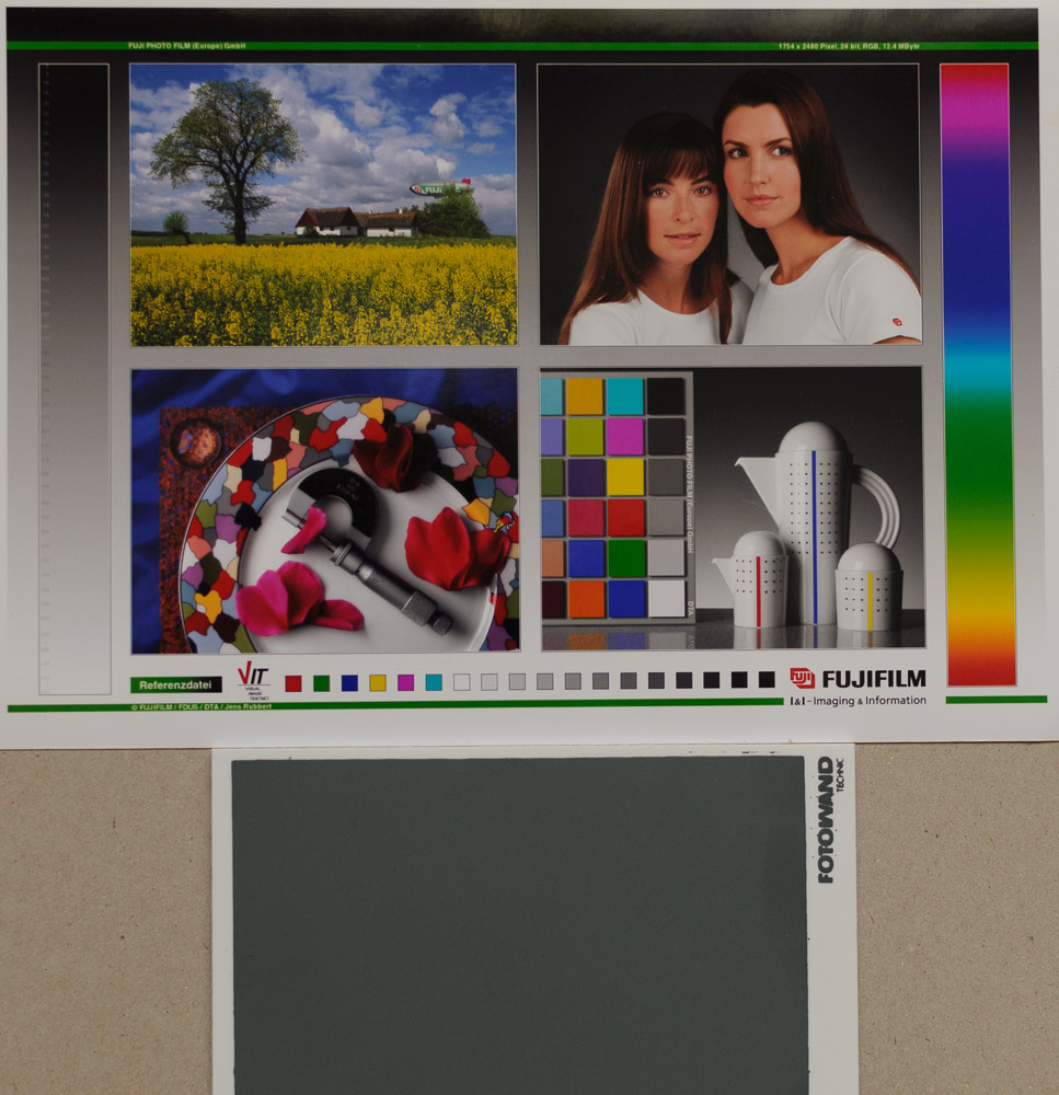 Saal Referenzbild + Graukarte