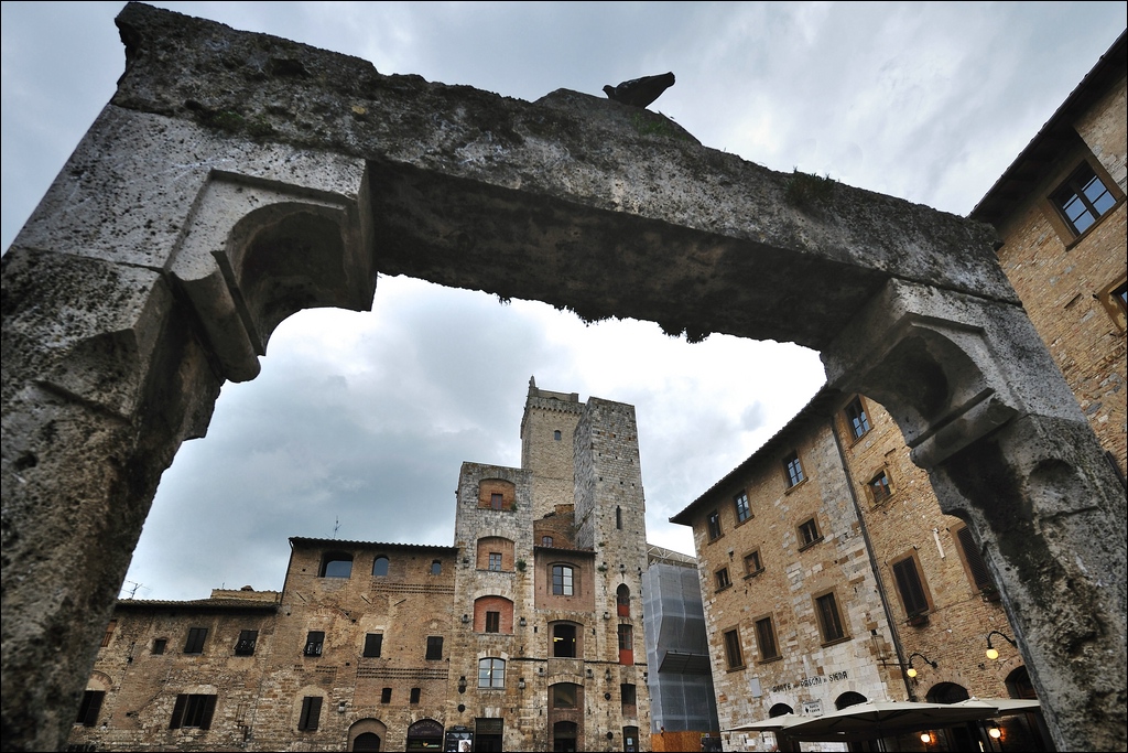 San Gimignano - Durchblick