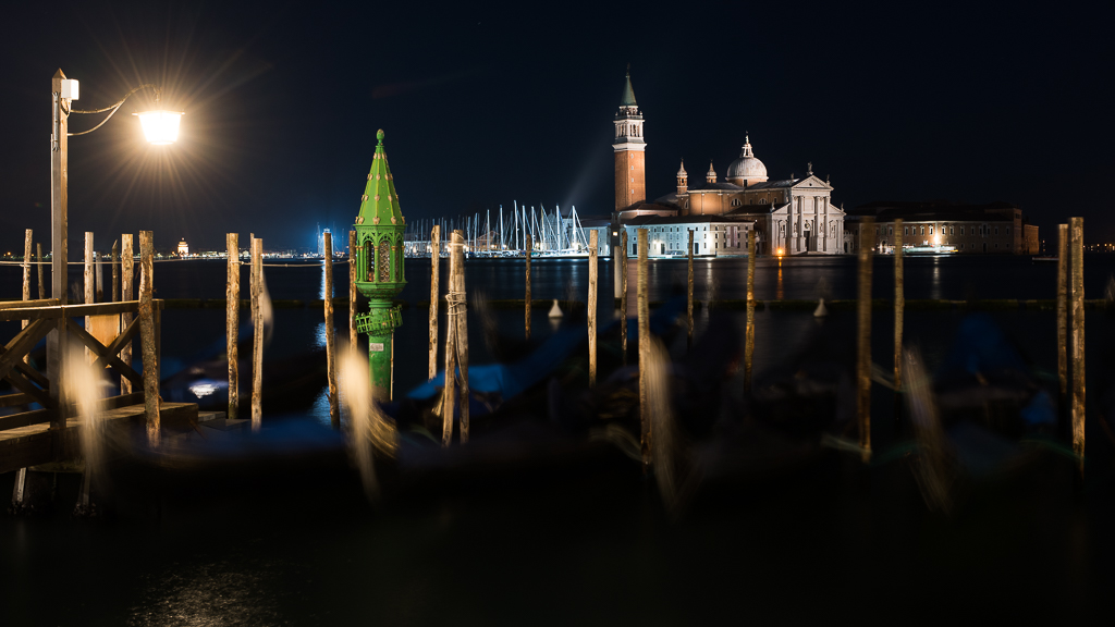 San Giorgio Maggiore in der Nacht