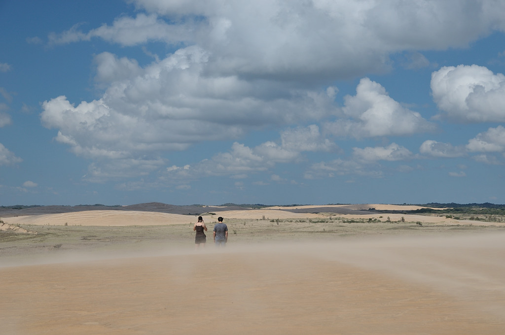 Sanddüne bei Santa Cruz / Bolivien
