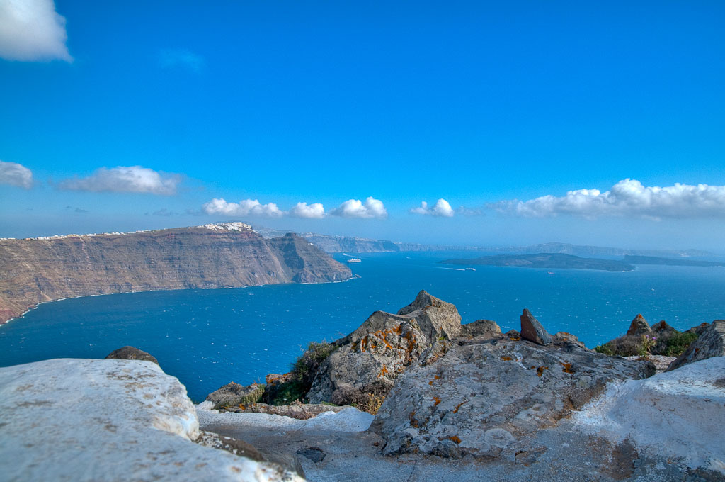 Santorin, freihand