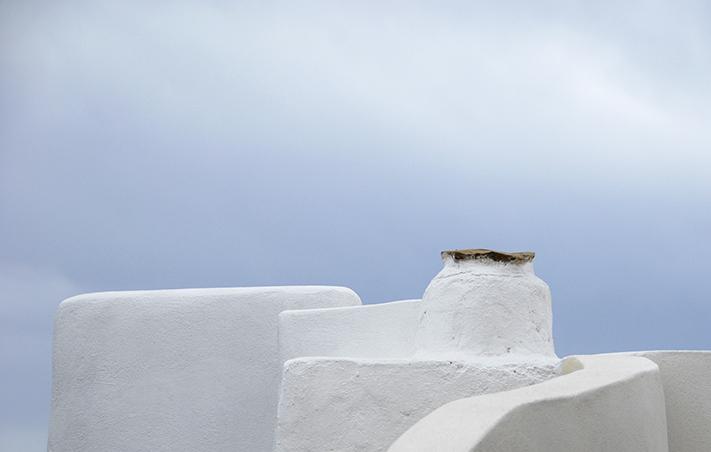 Santorin, Mauer Weiss, Beschnitt 1