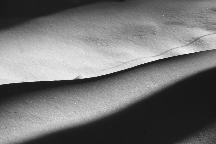 Schatten im Schnee II