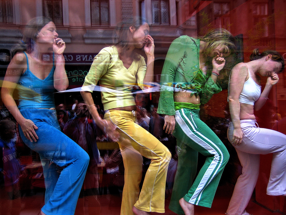 schaufensterpuppen 1 bunt