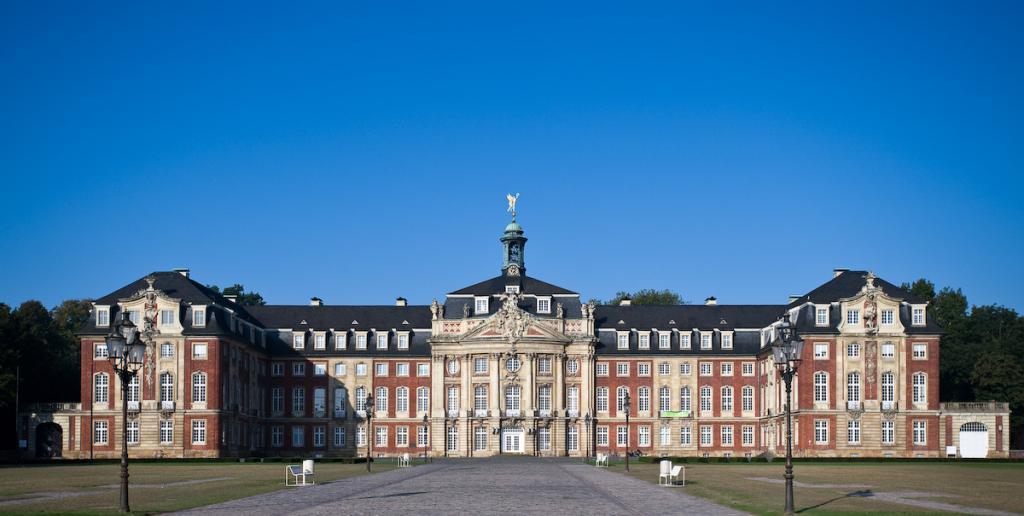 Schloss Münster, Sitz der Westfälischen Wilhelmsuniversität