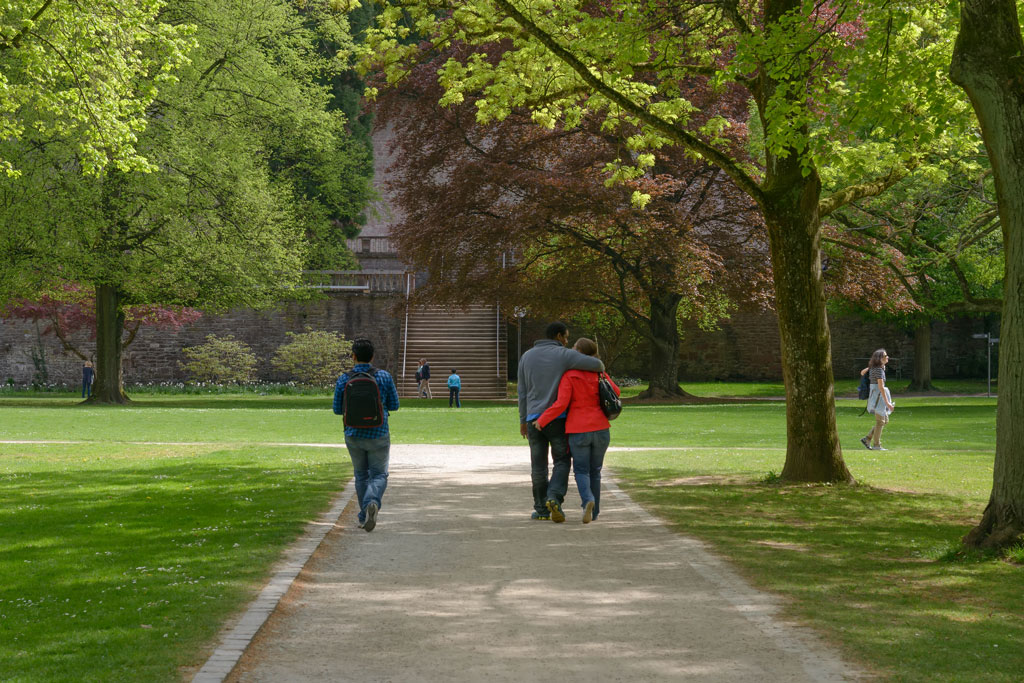 schlossgarten heidelberg