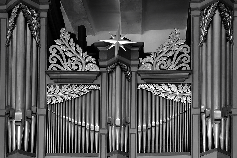 Schlosskirche Hadamar Orgel sw
